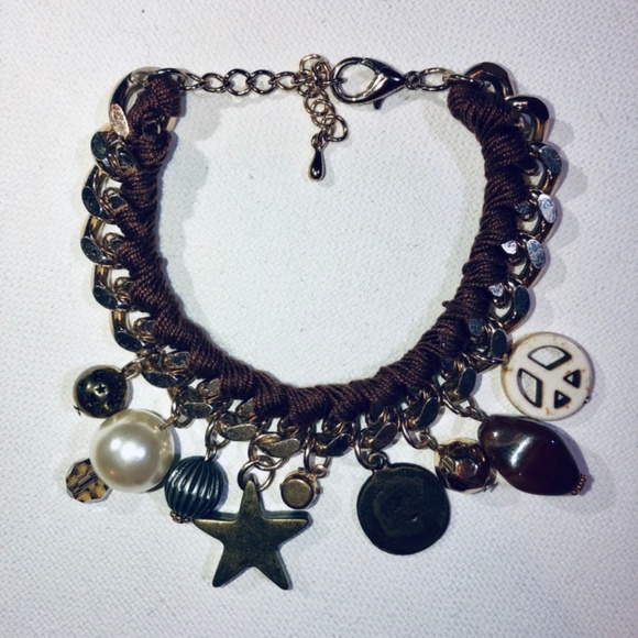 Braided Charm Bracelet - Picture 1 of 1